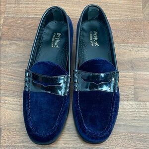 Weejuns Blue Loafers